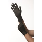 Ambitex® Nitrile Gloves Powder Free 6 Mil, Black, Medium 100/box